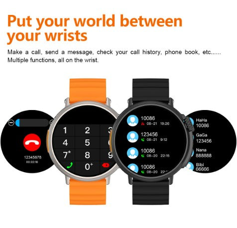 MT30 Smart Watch Ultra Long Range Waterproof - Orange